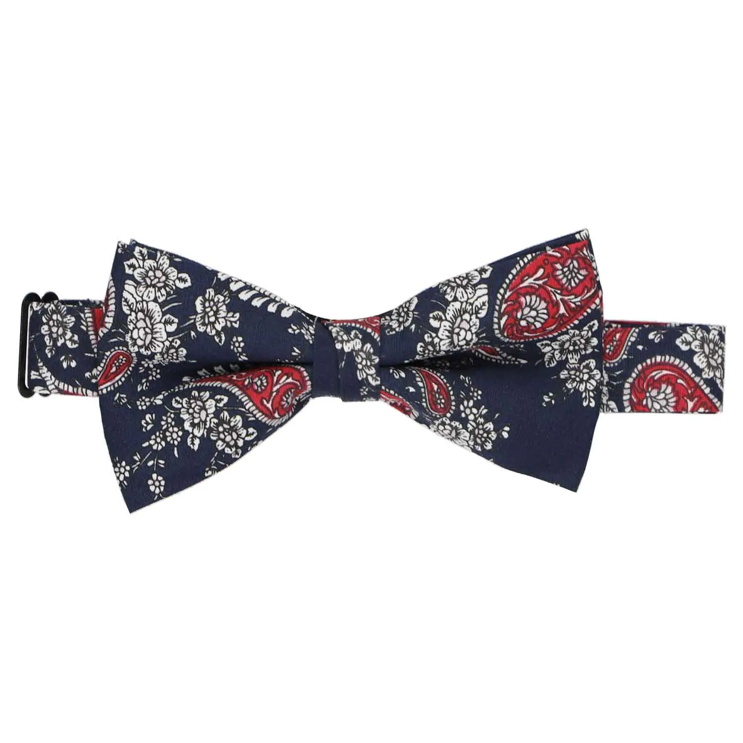 Hayward Paisley Cotton Bow Tie sold by TieMart product image thumbnail 2