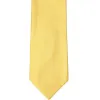 Yellow Agent Dotted Cotton/Silk Necktie sold by TieMart