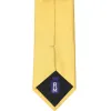 Yellow Agent Dotted Cotton/Silk Necktie sold by TieMart