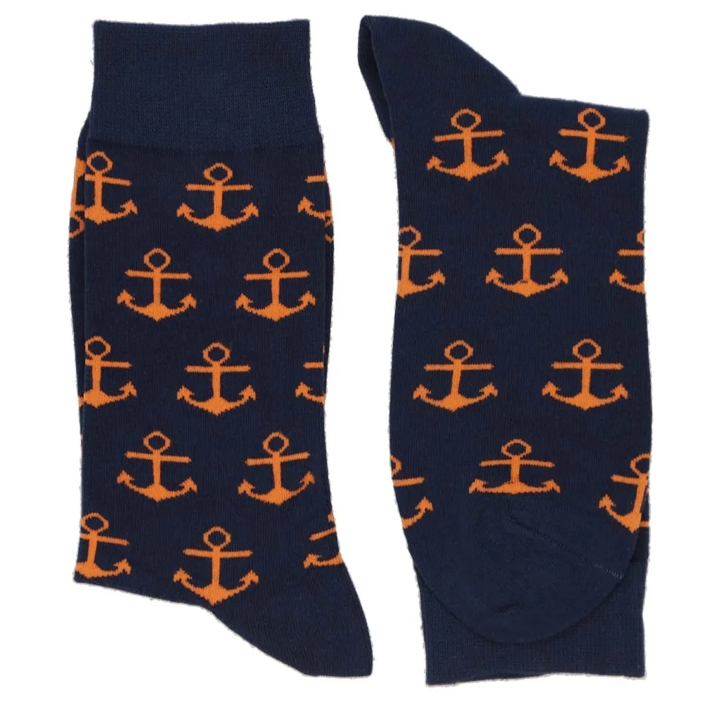 Men's Boat Anchor Socks sold by TieMart product image thumbnail 2