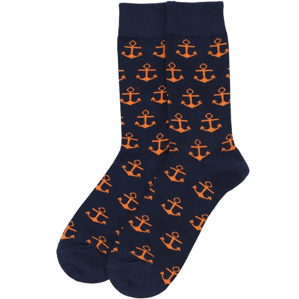 Men's Boat Anchor Socks sold by TieMart product image thumbnail 3