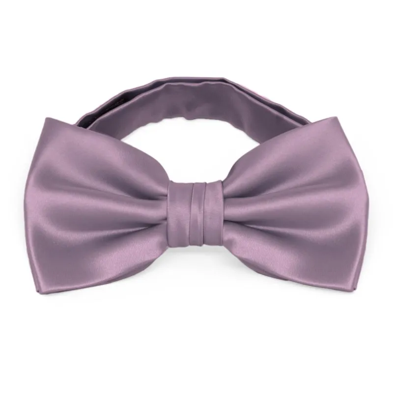 Dusty Lilac Premium Bow Tie sold by TieMart