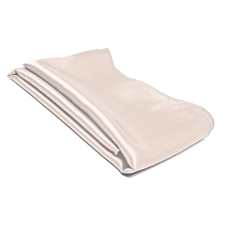 Tea Rose Pink Solid Color Scarf sold by TieMart