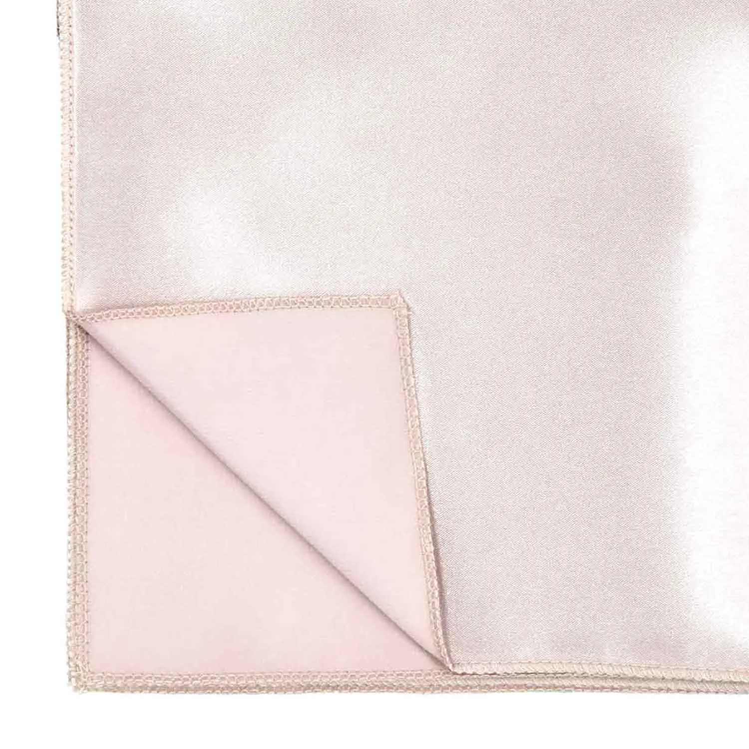 Tea Rose Pink Solid Color Scarf sold by TieMart product image thumbnail 3