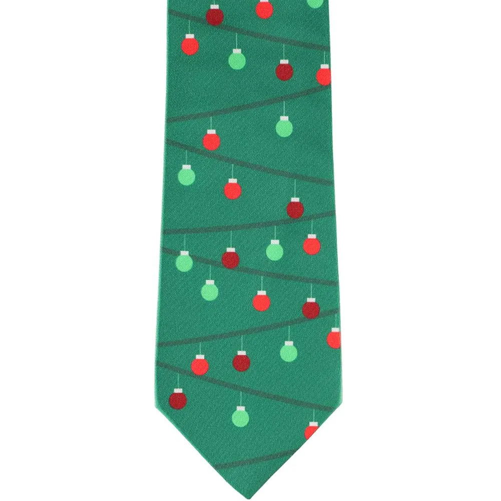 Christmas Ornament Necktie sold by TieMart product image thumbnail 2