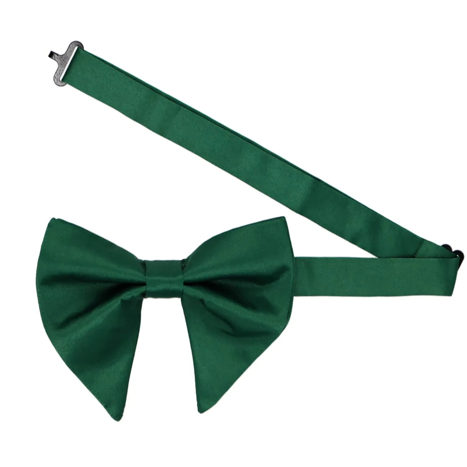Fir Green Oversized Teardrop Bow Tie sold by TieMart product image thumbnail 3