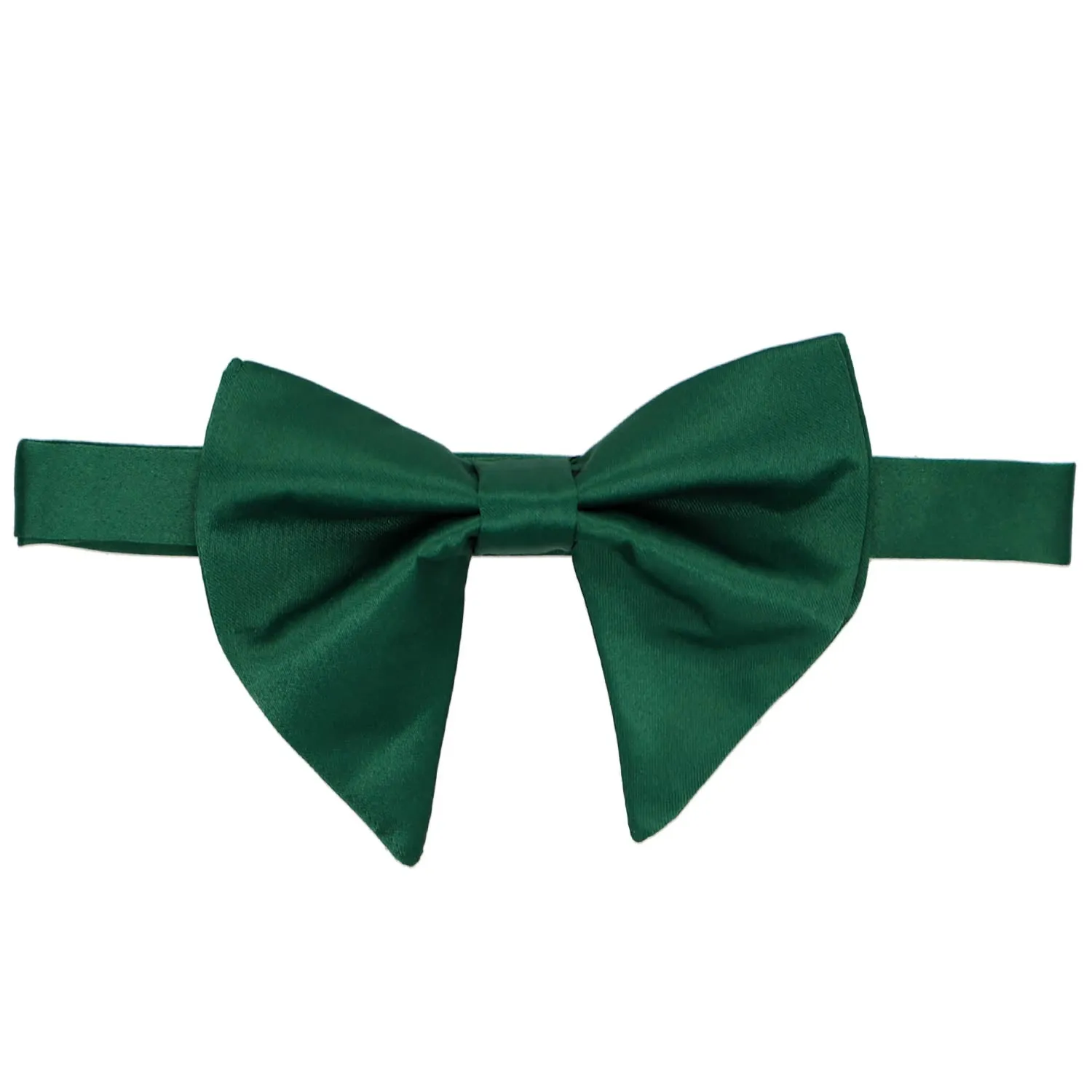 Fir Green Oversized Teardrop Bow Tie sold by TieMart product image thumbnail 2