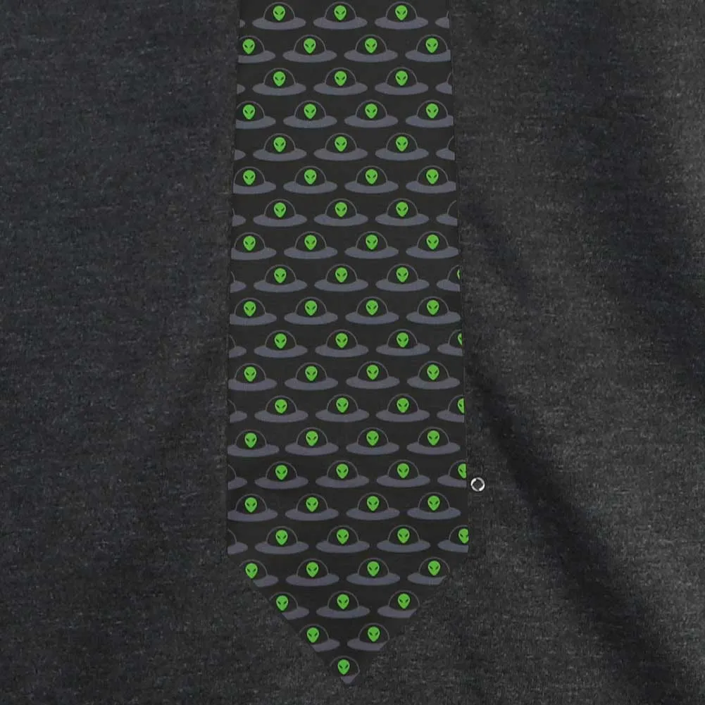 Alien Necktie T-Shirt sold by TieMart product image thumbnail 5