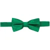 Kelly Green Band Collar Bow Tie sold by TieMart
