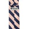 Petal and Navy Blue Extra Long Striped Tie sold by TieMart