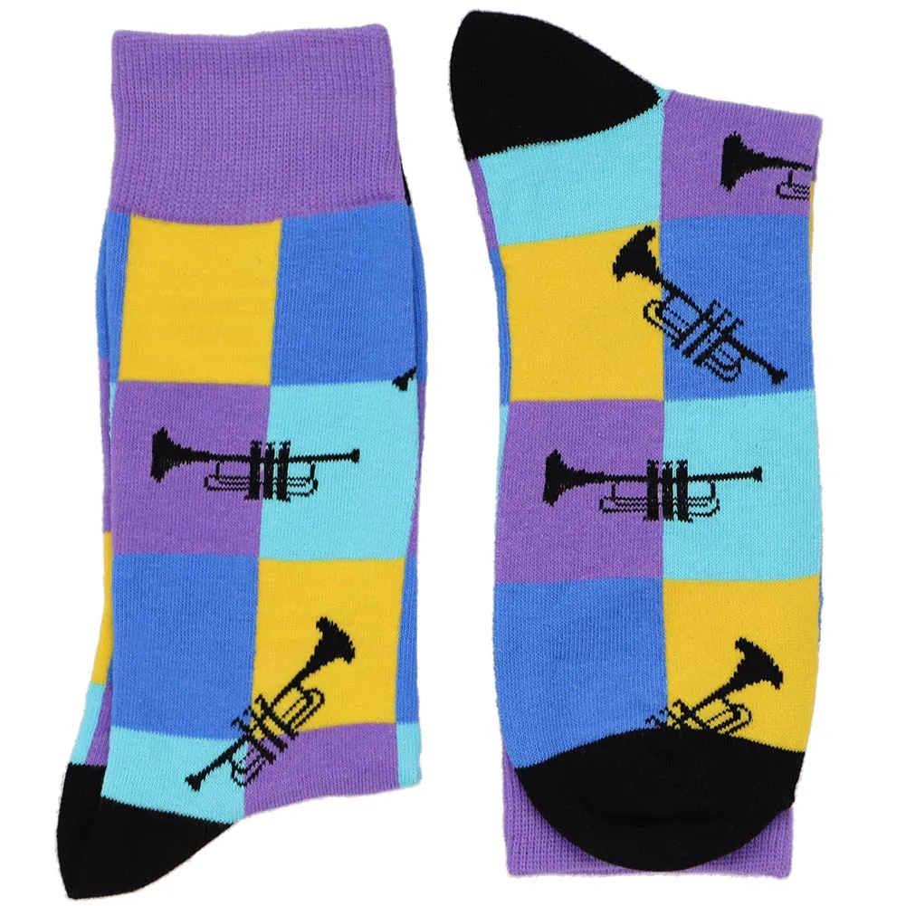 Men's Trumpet Socks sold by TieMart product image thumbnail 2