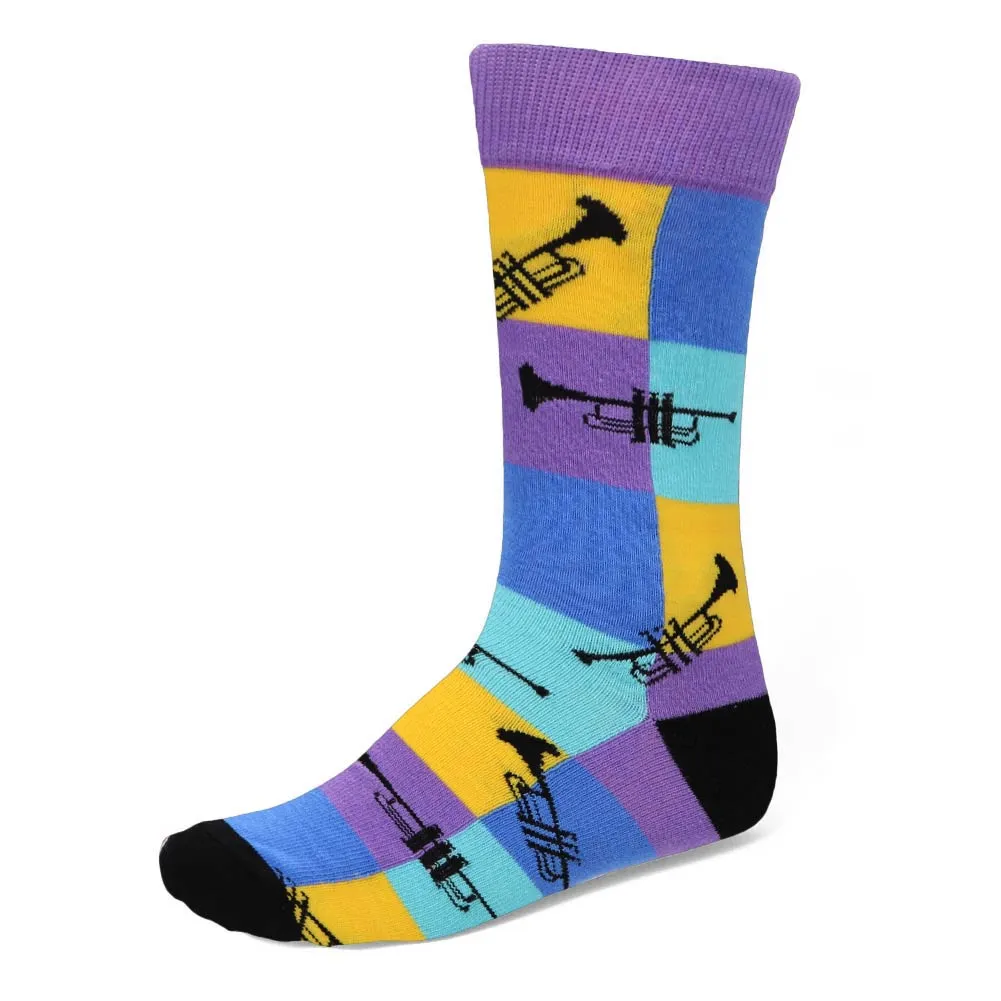 Men's Trumpet Socks sold by TieMart