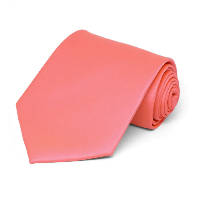 Coral Staff Tie sold by TieMart