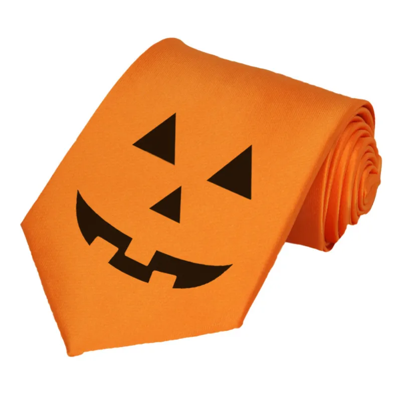Jack-O-Lantern Necktie sold by TieMart
