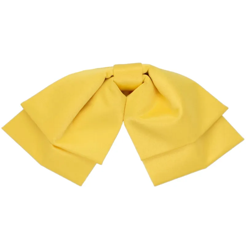 Banana Yellow Floppy Bow Tie sold by TieMart