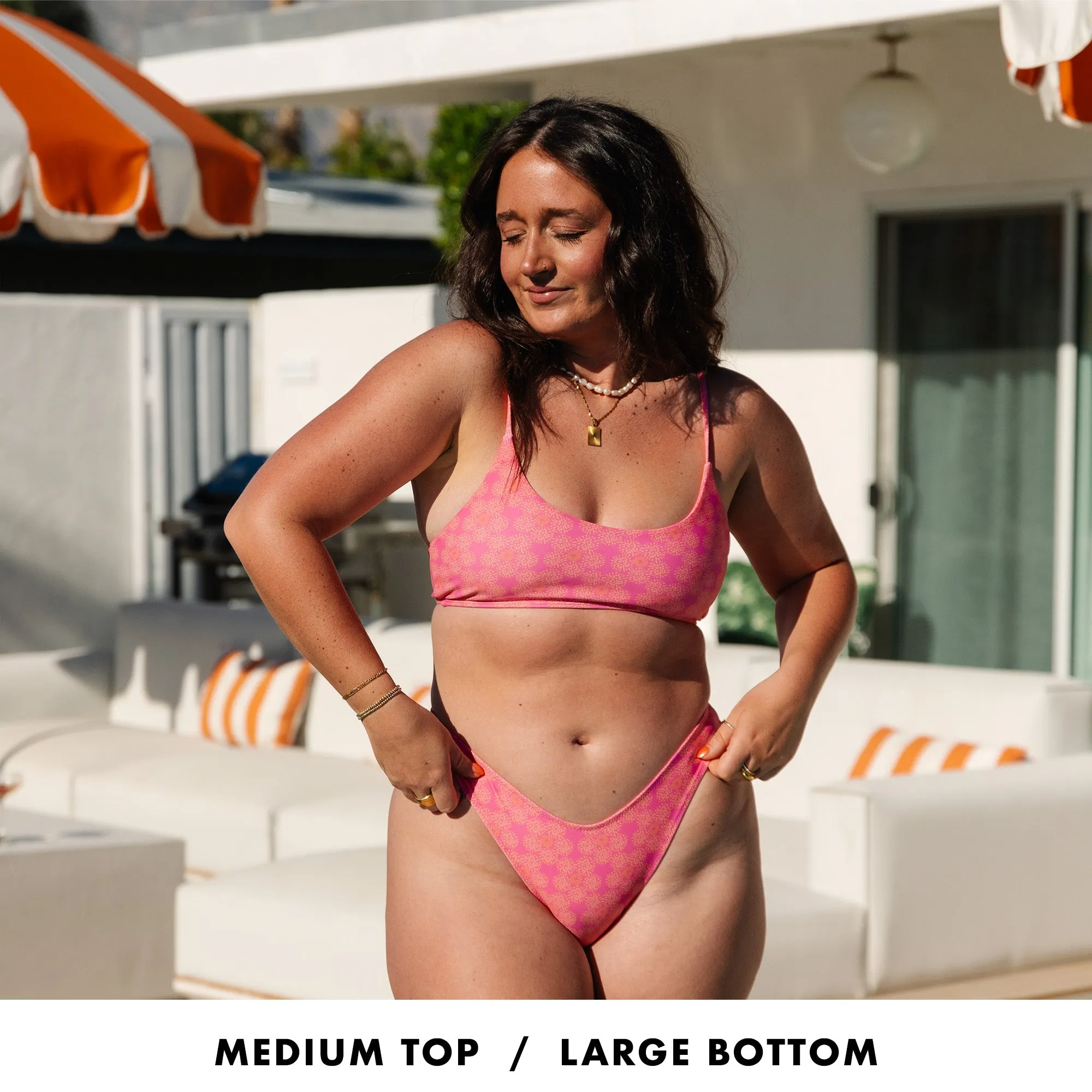 Pink Mirage Bralette | Top sold by Honey Swim product image thumbnail 5