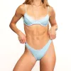 Seaside Ribbed Underwire Set sold by Honey Swim