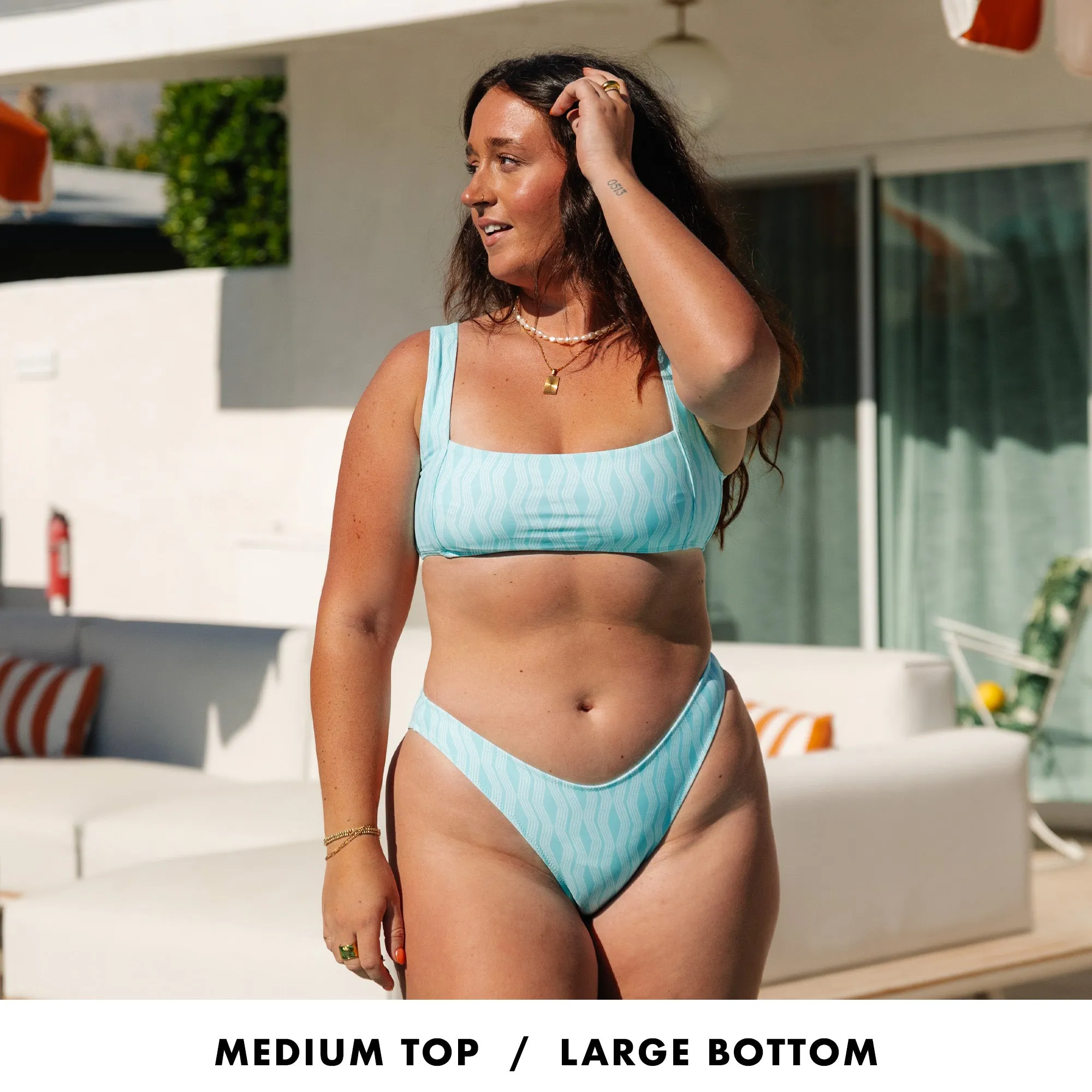 Poolside Squareneck Set sold by Honey Swim product image thumbnail 4