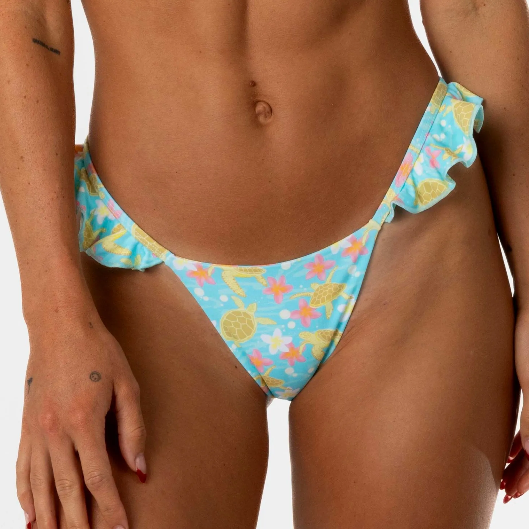 Grace | Ruffle Cheeky Bottom sold by Honey Swim
