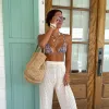 Bodhi Ribbed Triangle Set sold by Honey Swim