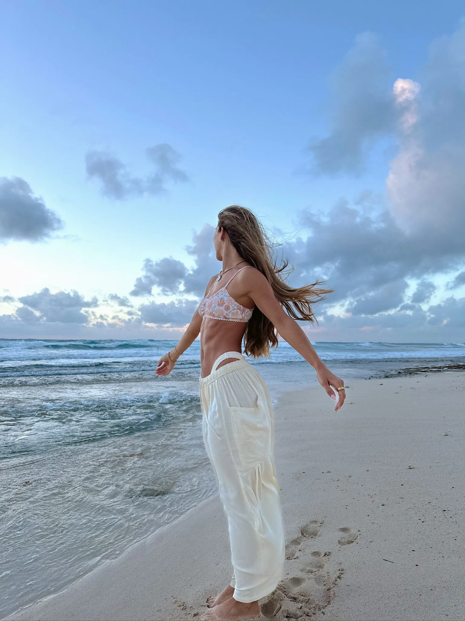 Meadow Ribbed Laced Bralette Set sold by Honey Swim product image thumbnail 2