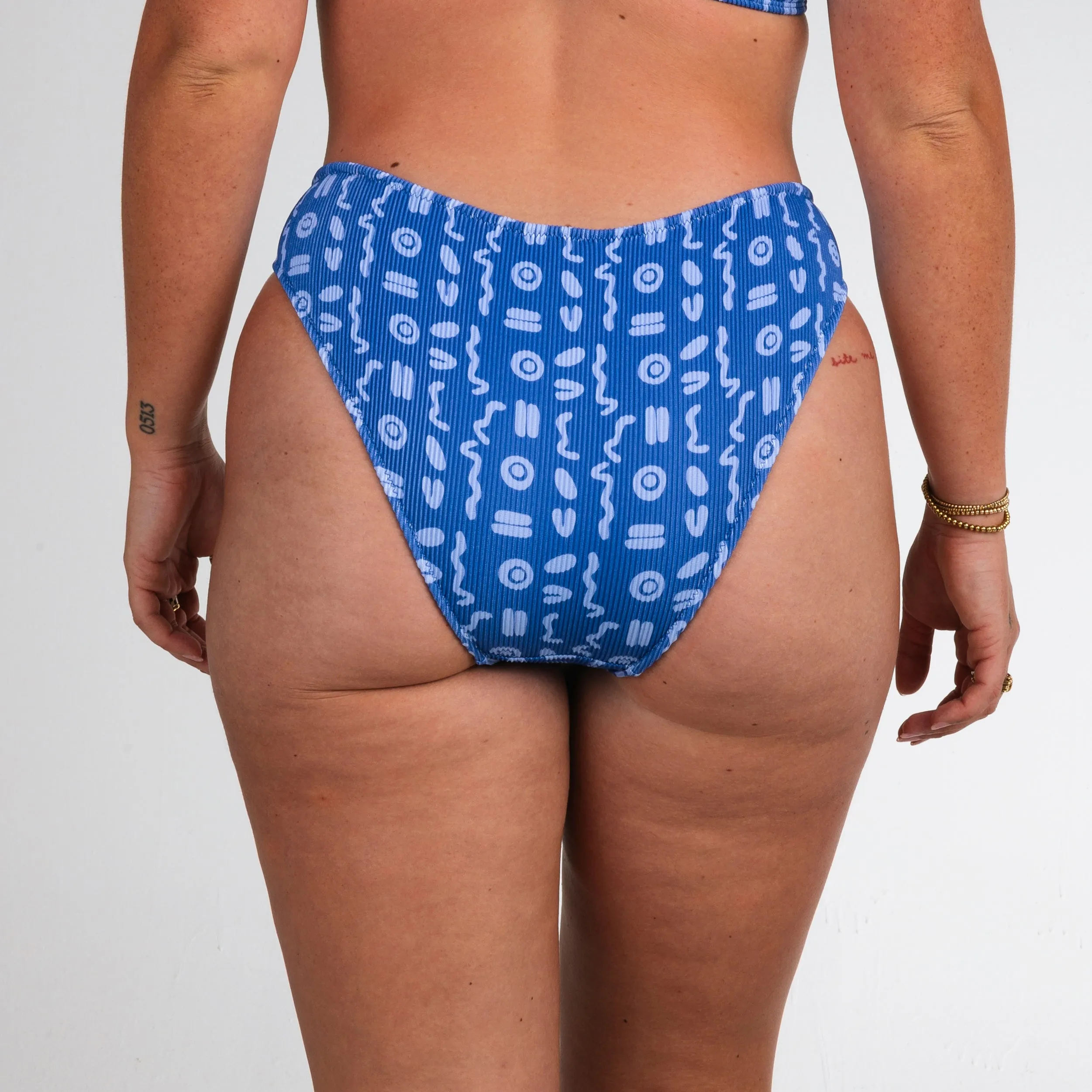 Lagoon Ribbed | Full Coverage Bottoms sold by Honey Swim product image thumbnail 2