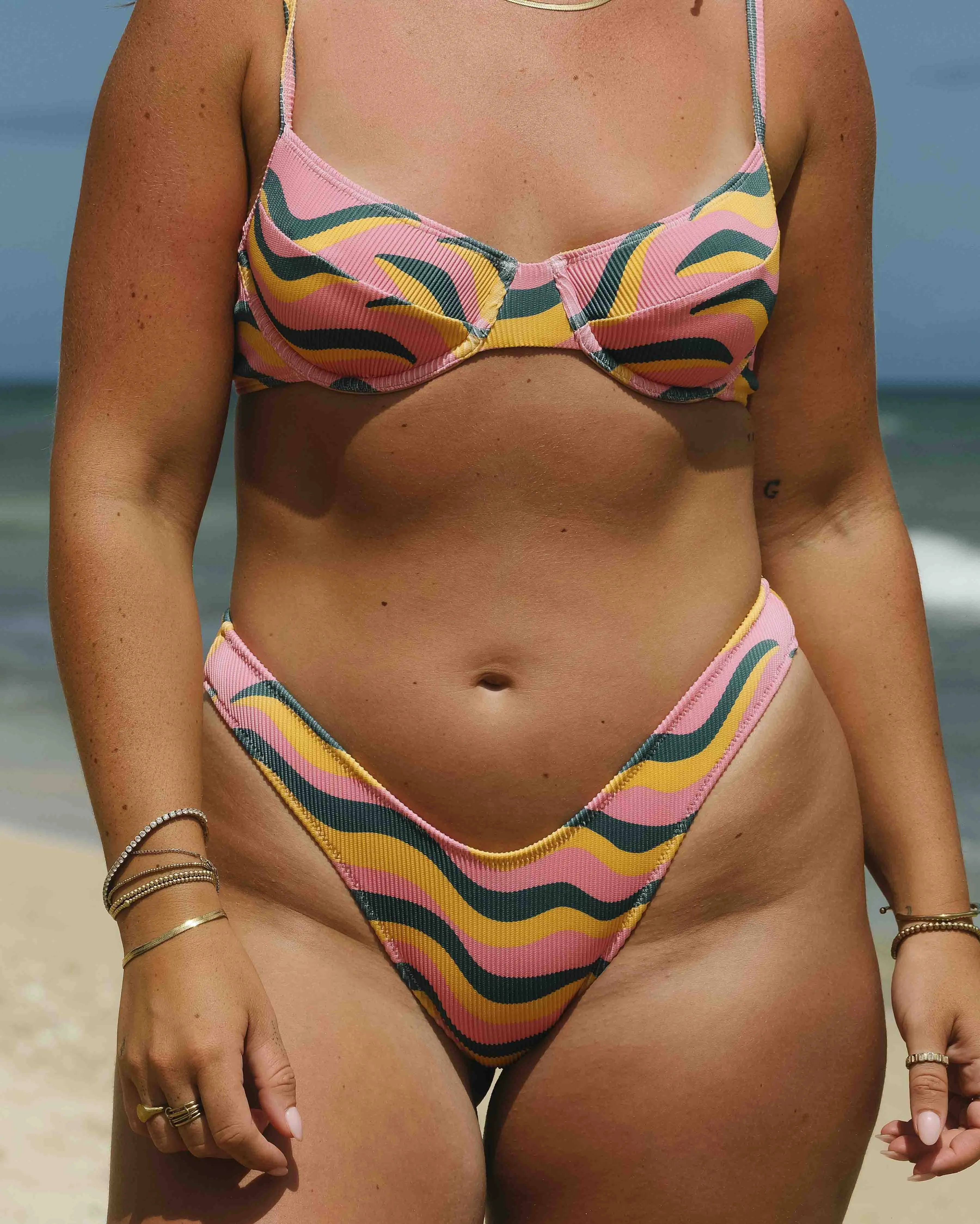 Lizzy Ribbed | Bottoms - All Styles sold by Honey Swim product image thumbnail 4