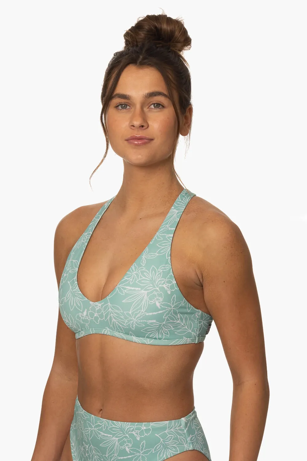 Aster Bikini Top - Del Mar sold by Jolyn