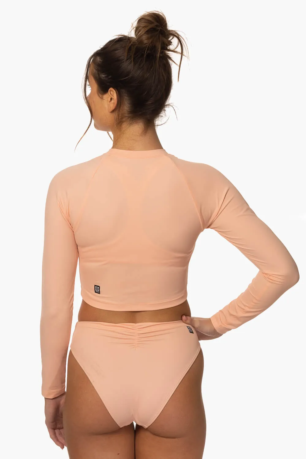 Moana Long Sleeved Crop Rashguard - Coronado sold by Jolyn product image thumbnail 4