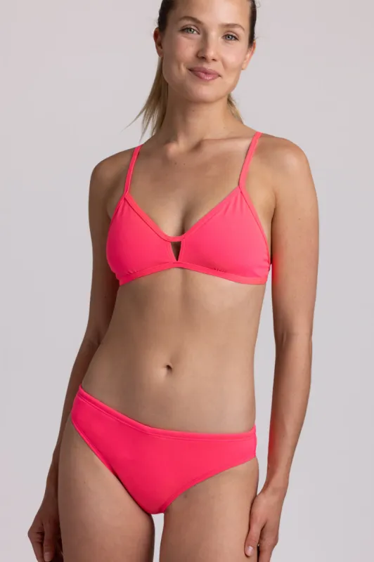 Tiffany Bikini Bottom - Hot Pink sold by Jolyn