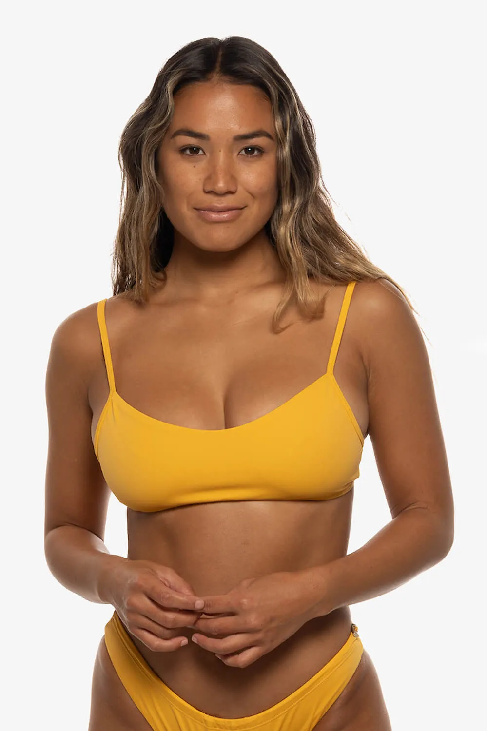 Hikari Bikini Top - Persimmon sold by Jolyn