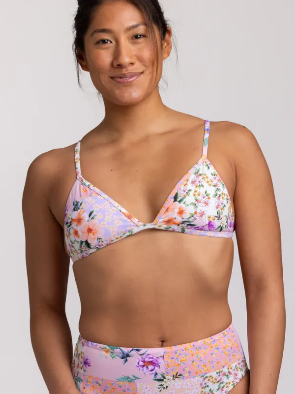 Lily Bikini Top - Cottage Patch sold by Jolyn