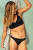 Playa Bikini Bottom - Black sold by Jolyn