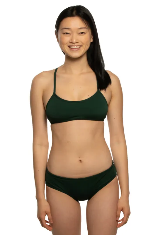 Ally Bikini Bottoms - Pine sold by Jolyn