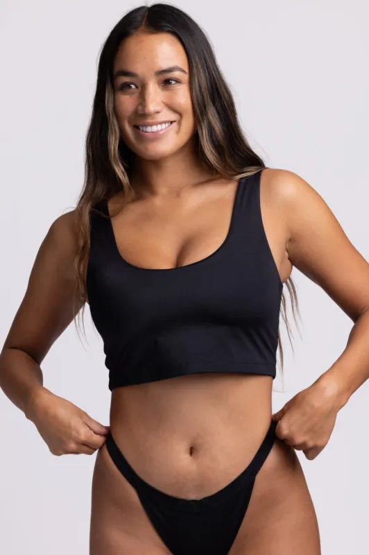 Mira Bikini Top - Black sold by Jolyn