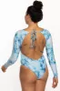 Lennon Long Sleeve Surf One Piece - Mykonos sold by Jolyn
