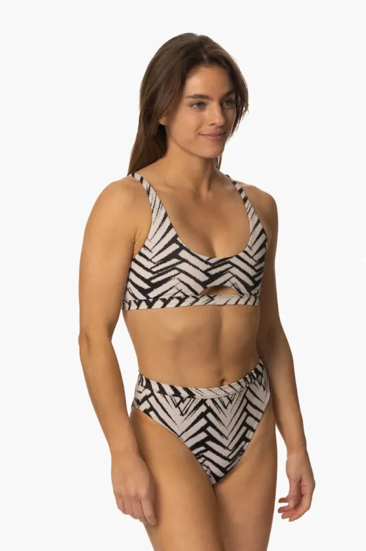 Nora Bikini Bottom - Pacific sold by Jolyn