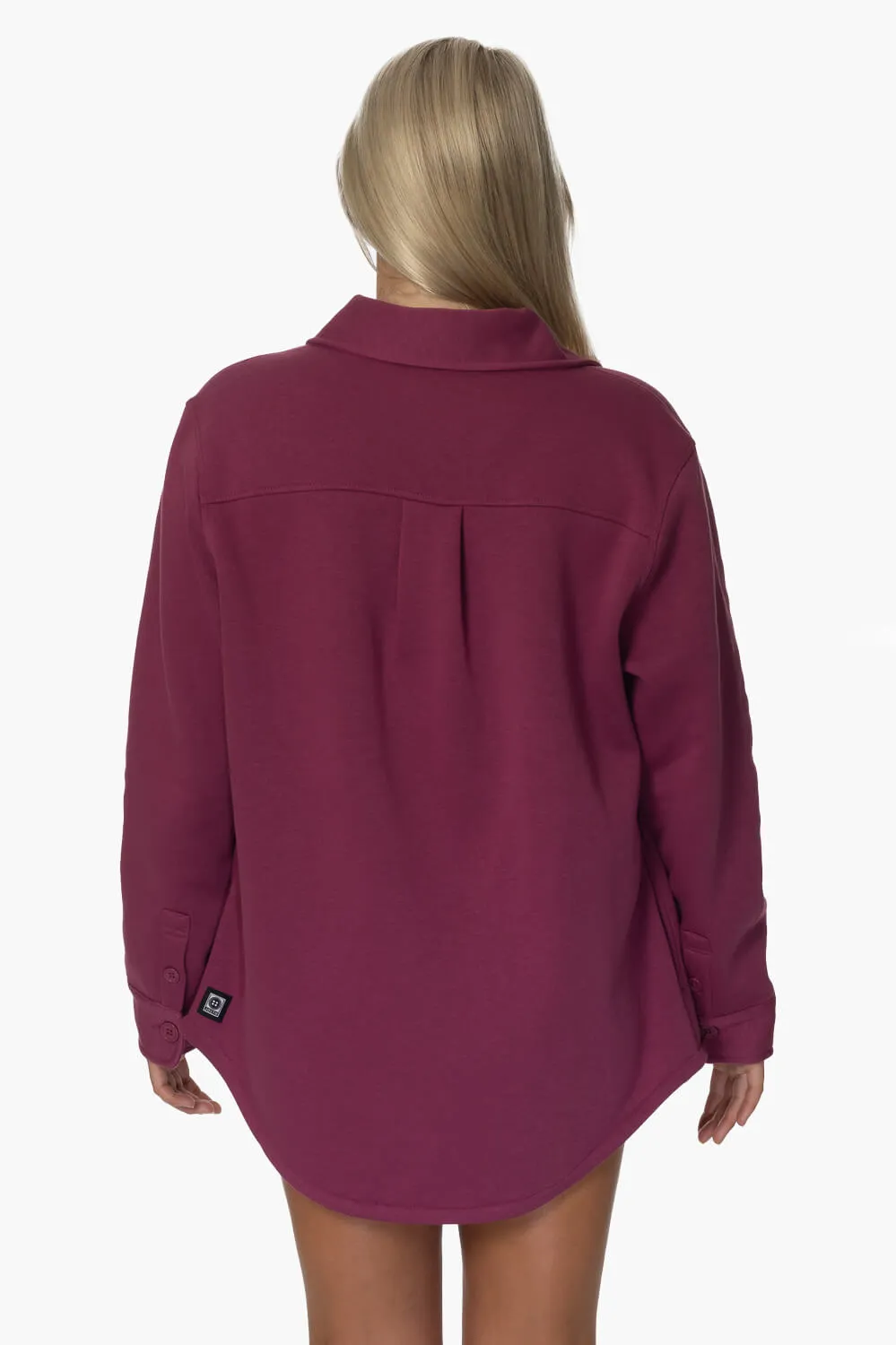 April Fleece Button Up sold by Jolyn product image thumbnail 4