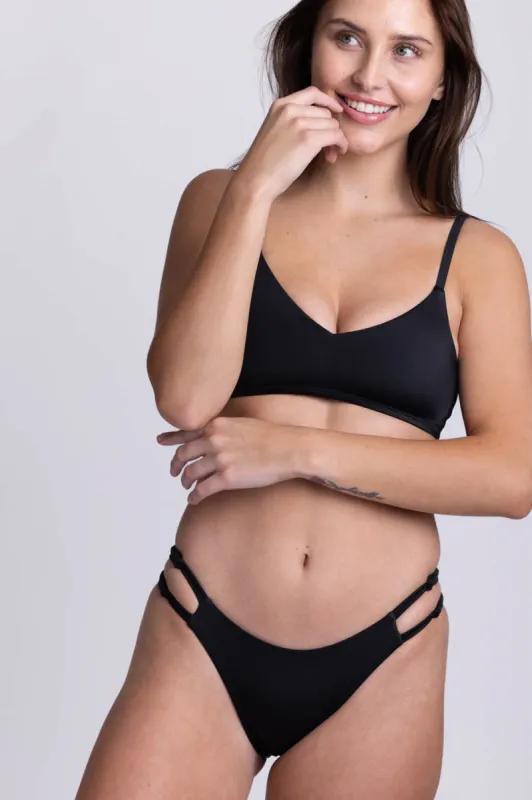 Ella Bikini Bottom - Black sold by Jolyn
