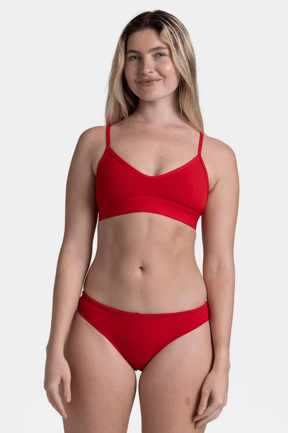 Andy Bikini Bottom - Red sold by Jolyn