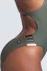 Julian Swim Onesie - Army Contrast sold by Jolyn