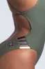 Julian Swim Onesie - Army Contrast sold by Jolyn