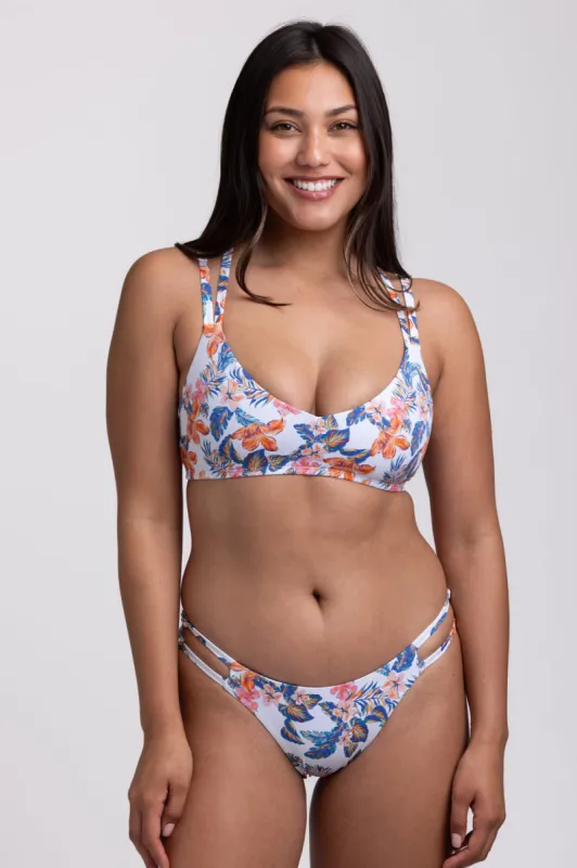 Ella Bikini Bottom - Flora Tiki sold by Jolyn