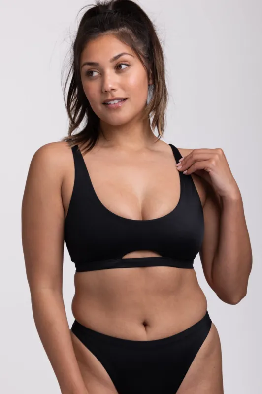Amelia Bikini Top - Black sold by Jolyn