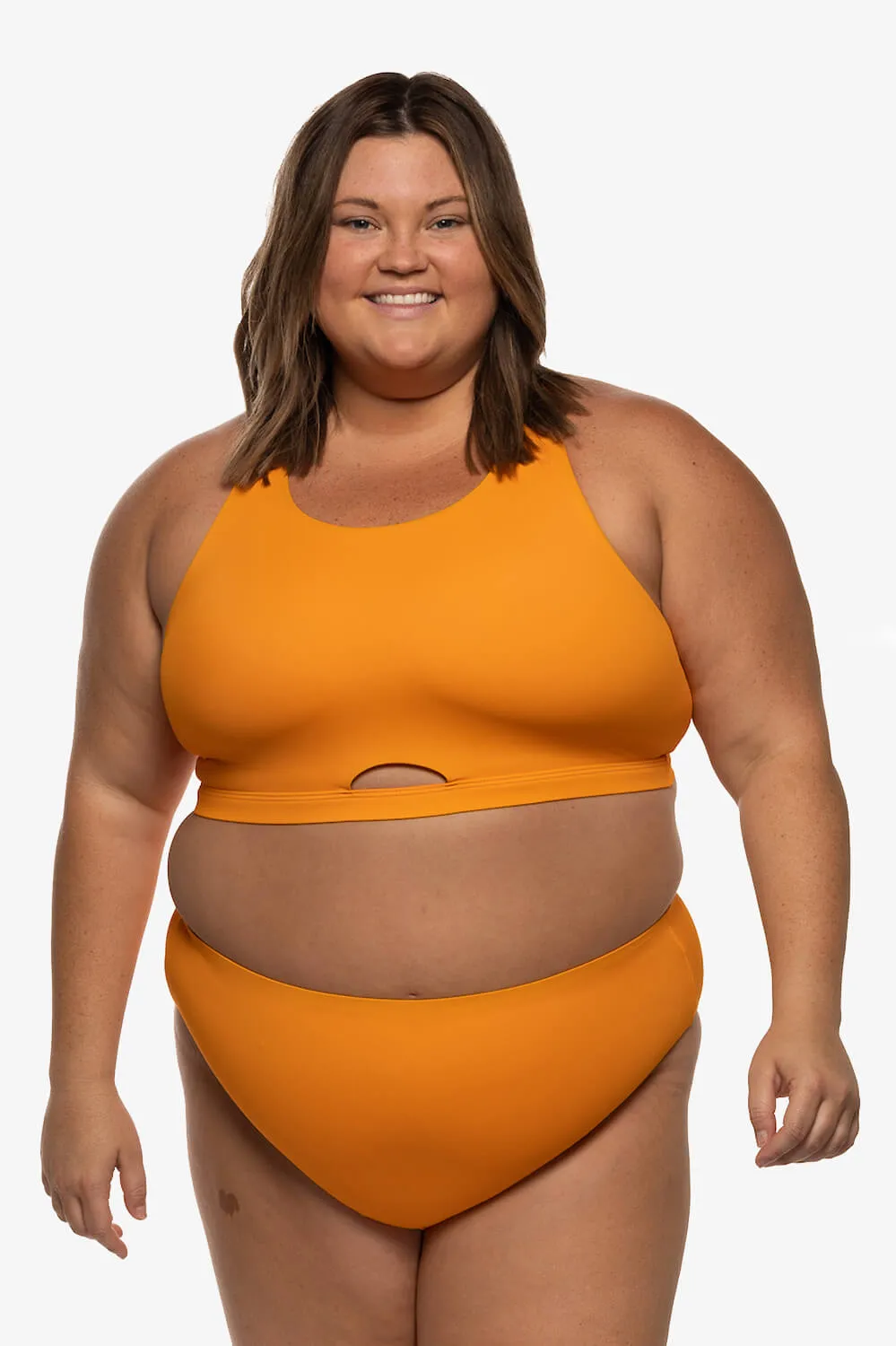 Carmen Bikini Top - Mandarin sold by Jolyn product image thumbnail 3