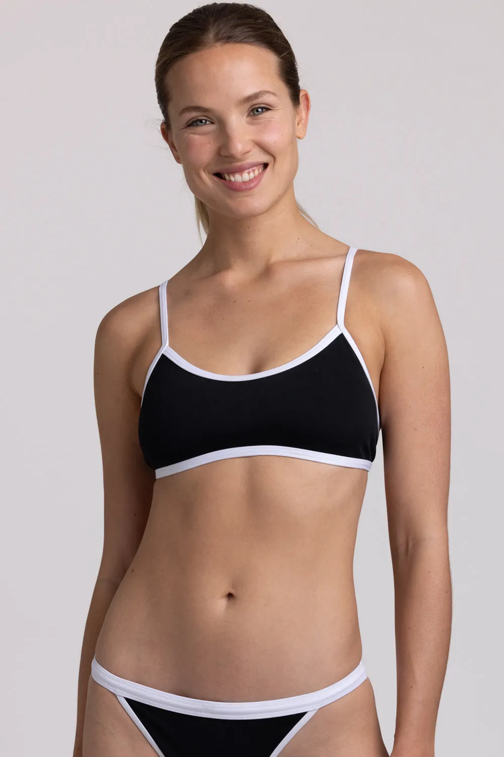 Jocelyn Bikini Top - Black Contrast sold by Jolyn product image thumbnail 3