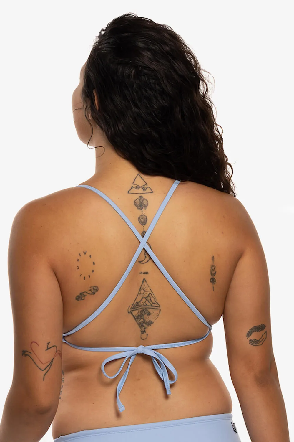 Lily Bikini Top - Sky sold by Jolyn product image thumbnail 3