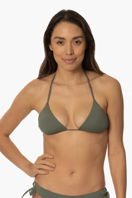 Kewalos Bikini Top - Eucalyptus sold by Jolyn