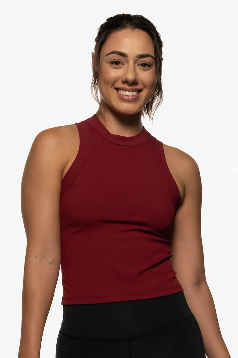 Dalia Basic Top - Fuchsia sold by Jolyn