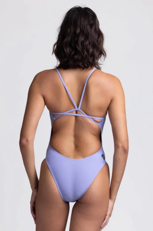Perry One Piece Swimsuit - Lavender sold by Jolyn